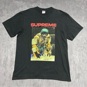 Supreme Ronin Tee Mens Size L Black Short Sleeve SS23 Authentic Streetwear